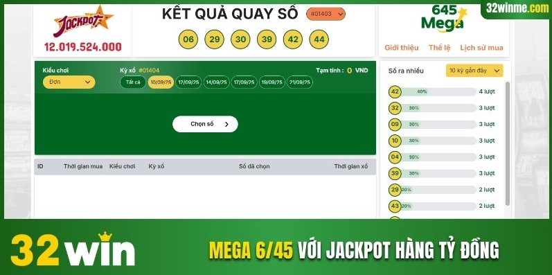 Mega 6/45